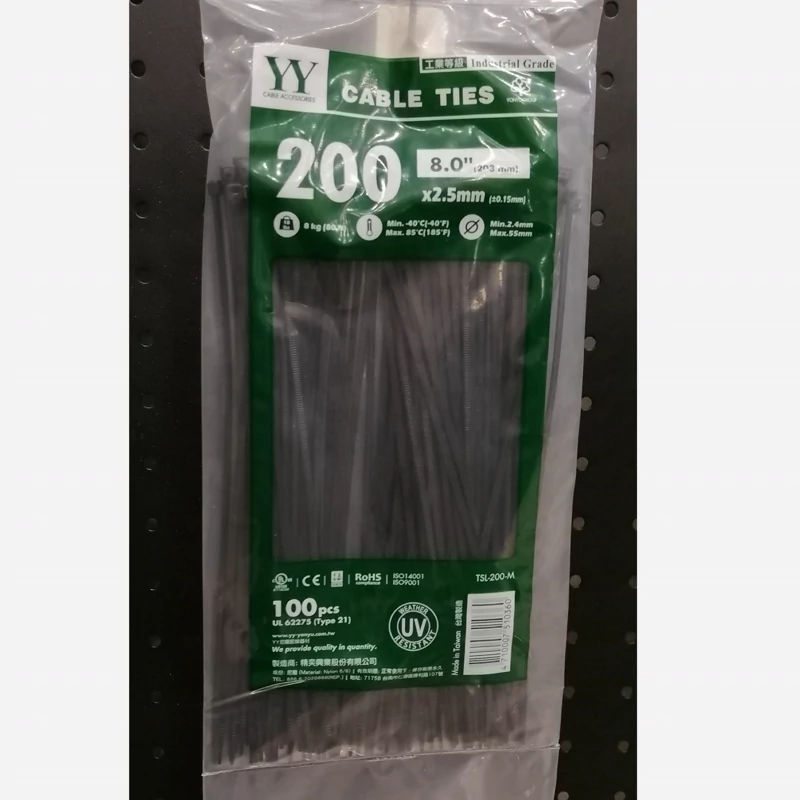 بست کمربندی 200mm*2/5mm تایوانی